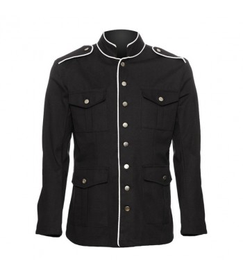 Men Military Officer Coat Band Parade Rocket Army Style Gothic Coat  (2025)
